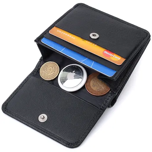 Кожаный женский кошелек ST Leather 9.5х9.5х1.5 см acs0029406 - фото 6