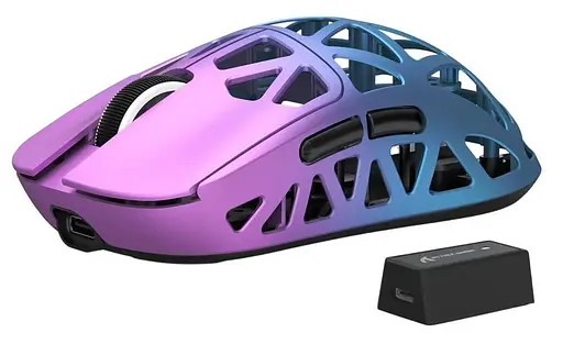 Мышь Attack Shark R2 Magnesium Alloy 8K Purple (AS-6972792470375-P) - фото 1