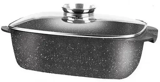 Гусятниця Zurrichberg ZBP-7102 з мармуровим покриттям з кришкою 32 см 5.6 л - фото 2