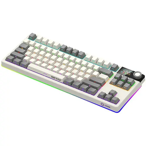 Клавіатура Lorgar KBP70TKLW Wireless Pro TKL EN/UA Beige (LRG-KBP70TKLW-RT-US) - фото 4