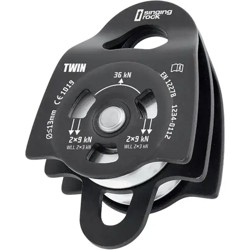 Блок-ролик Singing Rock Pulley Twin Roll (1033-SR RK802BB00)