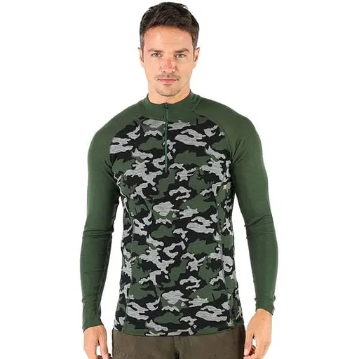 Термокофта Woolona Asker Zip Green M (WOO-ASKER -ZIP-GR-M)