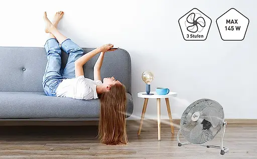 Підлоговий вентилятор діам 50см Suntec CoolBreeze 5000 BV - фото 8