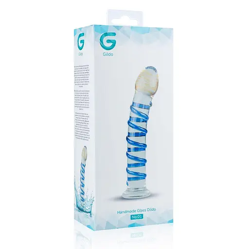 Скляний дилдо Gildo Glass Dildo No. 1 - фото 5