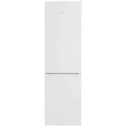 Холодильник Indesit INFC9 TI22W двокамерний ниж. морозильна камера No Frost інвертор загальний об'єм 367L корисний об'єм 263L/104L електронне керування LED індикація зона свіжості A++ 202.7x59.6x67.8 см White - фото 1