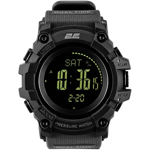 Smart Watch Tactical 2E Armor GT black (компас, крокомір) (2E-TCW20BK) UA - фото 1