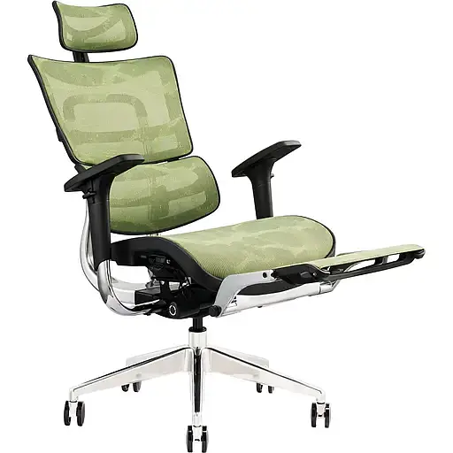 Офисное кресло GT Racer X-802L (W-74), зеленое (X-802L Green (W-74)) - фото 5