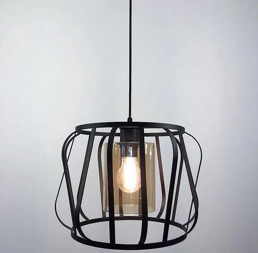 Підвісний світильник на один великий плафон | Арт. 12682/1 | Line F - фото 1