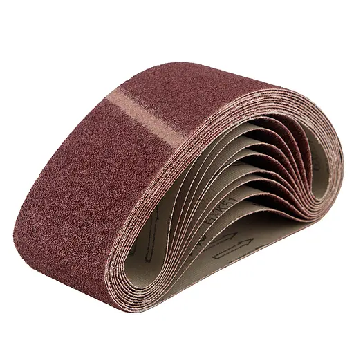 Стрічка шліфувальна нескінченна Alloid Building Tools зерно 40 75х533 мм 10 шт. (SB-533040) - фото 1