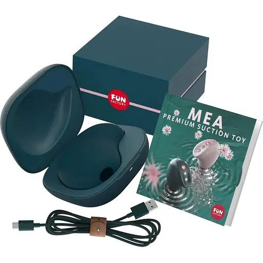 Вакуумний стимулятор Fun Factory MEA velvet Green - фото 7