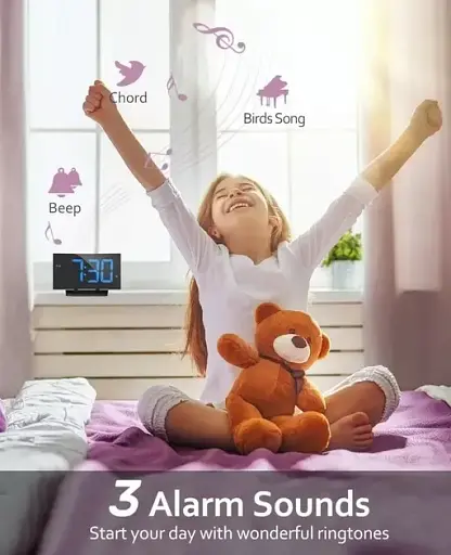 Цифровий будильник TCA-245 - фото 2