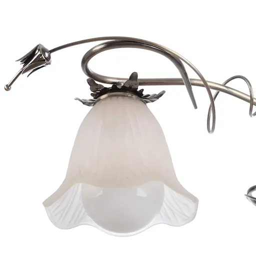 Люстра підвісна Brille флористика E27 60W BZ (BKL-066S/3) - фото 2