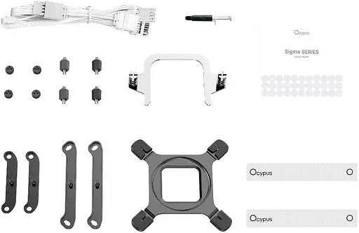СВО Ocypus Sigma L36 WH ARGB 360мм (SIGMA-L36-WH3AAWWN00X-GL) - фото 9