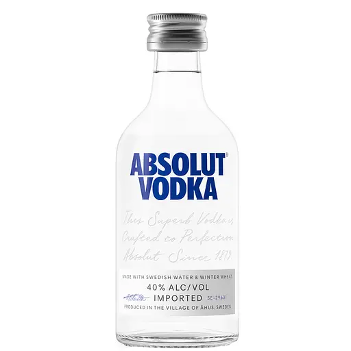 Горілка Absolut, 40%, 0,05 л (413115)