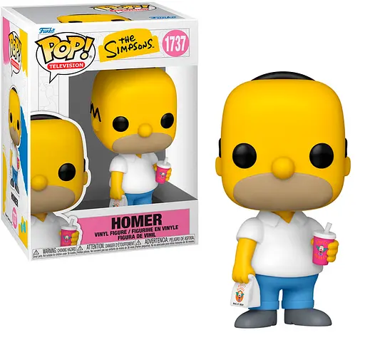 Фігурка Funko Pop Сімпсони Гомер The Simpsons Homer 10 см FP S H 1737