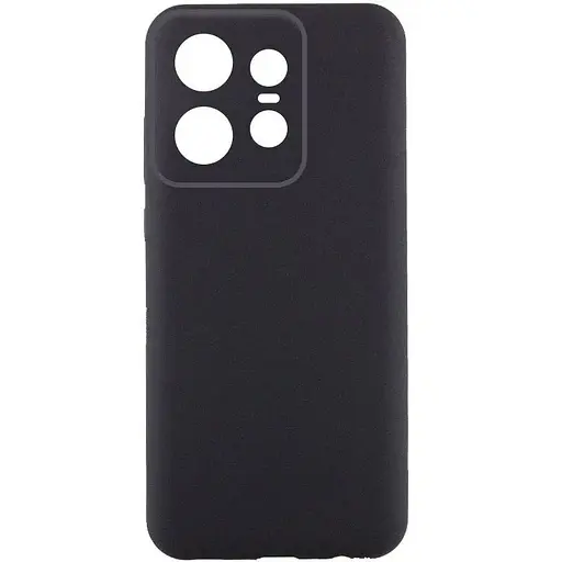 Чохол Silicone Cover Lakshmi Full Camera (AAA) для Motorola Edge 50 Pro Чорний / Black