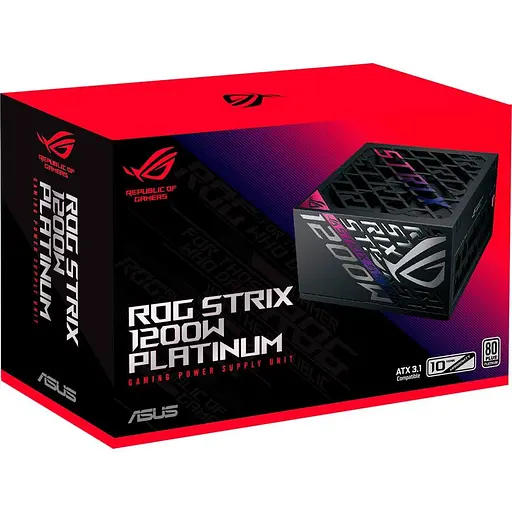 Блок живлення ASUS ROG STRIX 1200W 80+ Platinum (90YE00W0-B0NA00) - фото 10