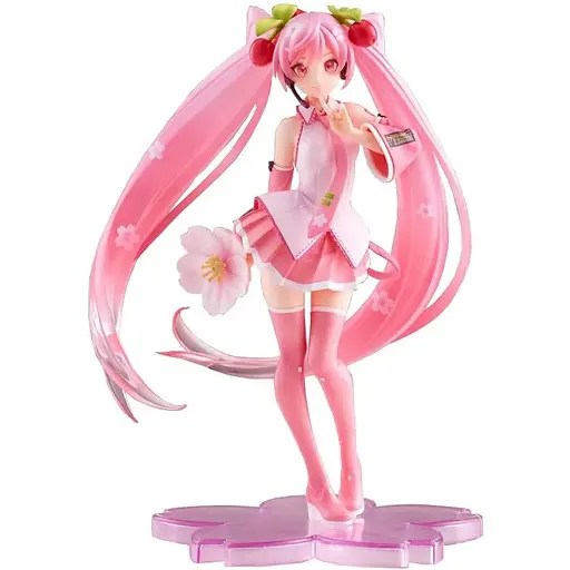 Коллекционная фигурка Taito Мику Хацунэ Сакура Hatsune Miku Sakura 2021Ver. 17 см T HM S21 - фото 1