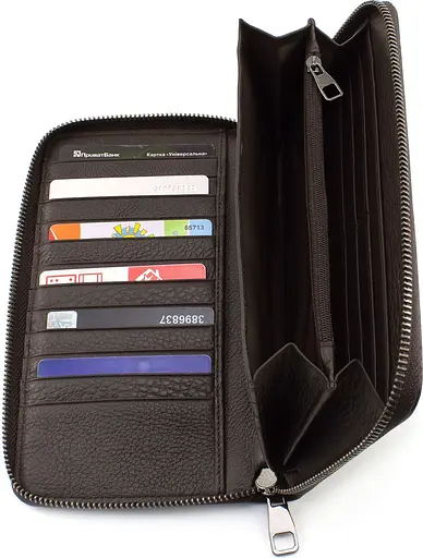 Мужской кожаный клатч Marco Coverna 21х12х2,5 см sum0023144 - фото 6