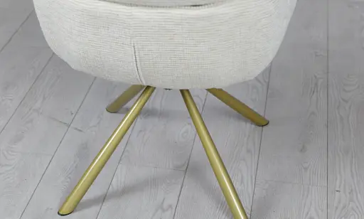 Стілець Артур з обертовим механізмом айворі - фото 7