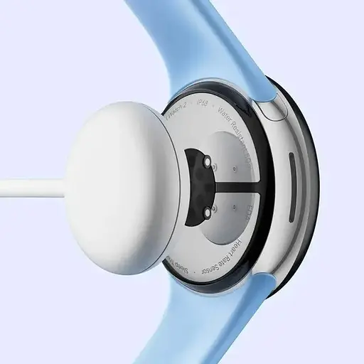 Умные часы Google Pixel Watch 2 Wi-Fi Polished Silver / Bay Band - фото 5