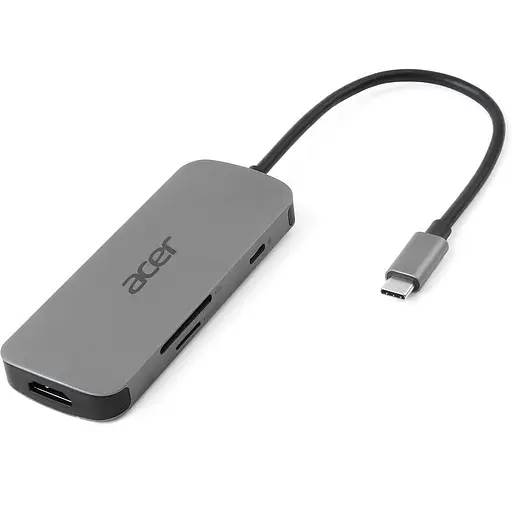 USB-Хаб Acer 7in1 USB-С (HP.DSCAB.018) - фото 2