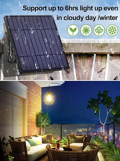 Солнечные подвесные светильники Intellame с дистанционным управлением - фото 3