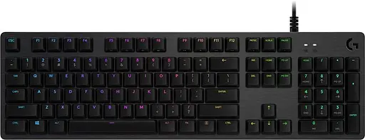 Клавиатура Logitech G512 Carbon Lightsync RGB Mechanical с переключателями GX Brown, черная (920-009352) - фото 1