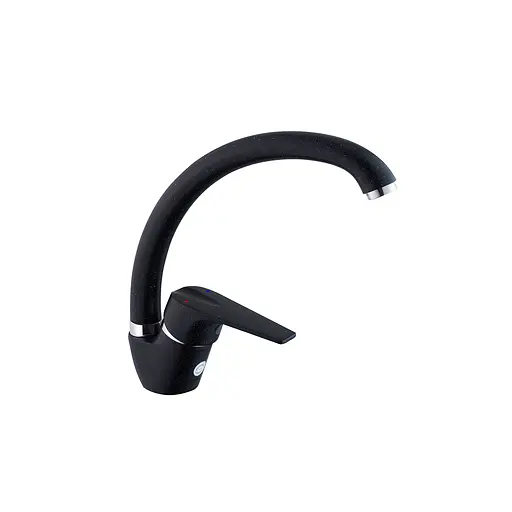 Смеситель для кухни Kroner KRM Odra - B035 CV021075 Черный матовый - фото 1