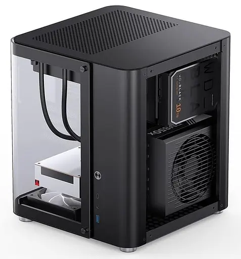 Корпус Jonsbo TK-1 Black (TK-1 Black) без блока питания - фото 8