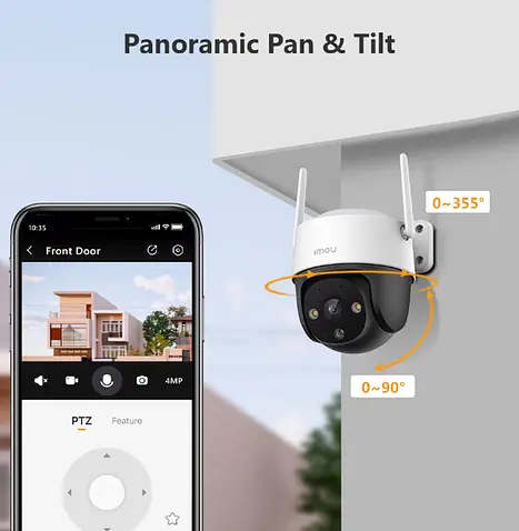 Камера відеоспостереження IMOU 3MP Cruiser SE+ IPC-K7CP-3H1WE - фото 5