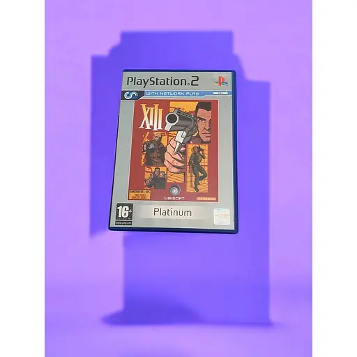 Диск с игрой на PlayStation 2 лицензия XIII, игра на PlayStation 2 XIII