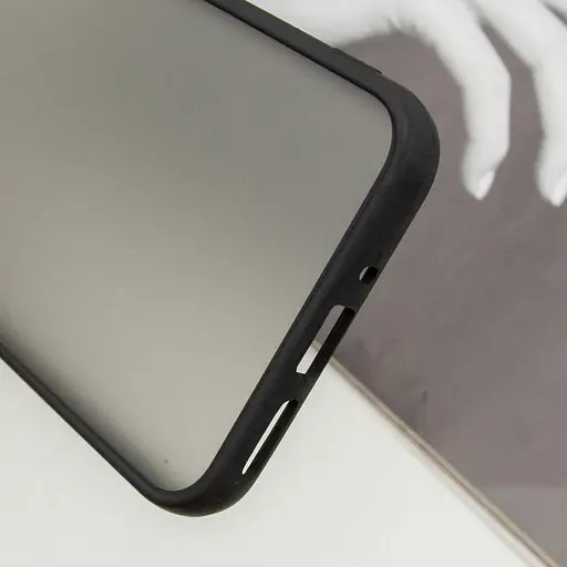 Чохол Epik TPU+PC Lyon Frosted для Samsung Galaxy A55 Black - фото 6