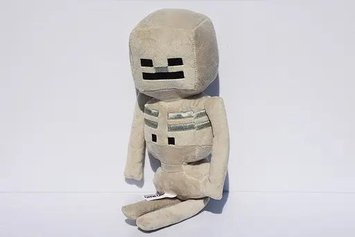 М'яка іграшка Minecraft Skeleton small Майнкрафт Скелет маленький 24 см 41.54 - фото 3