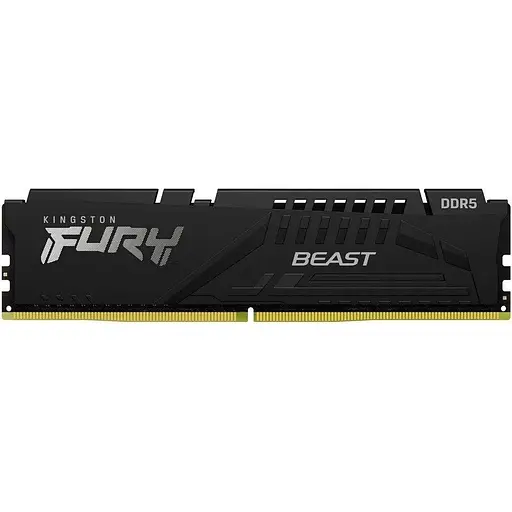 Модуль памяти DDR5 Kingston Fury Beast 32GB 6000MHz Black (KF560C36BBE-32) [148746] - фото 2