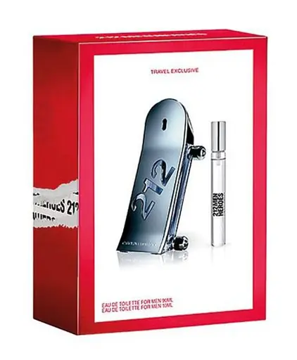 Набор Carolina Herrera 212 Men Heroes Forever Young 90 мл туалетная вода 10 мл туалетная вода - фото 2