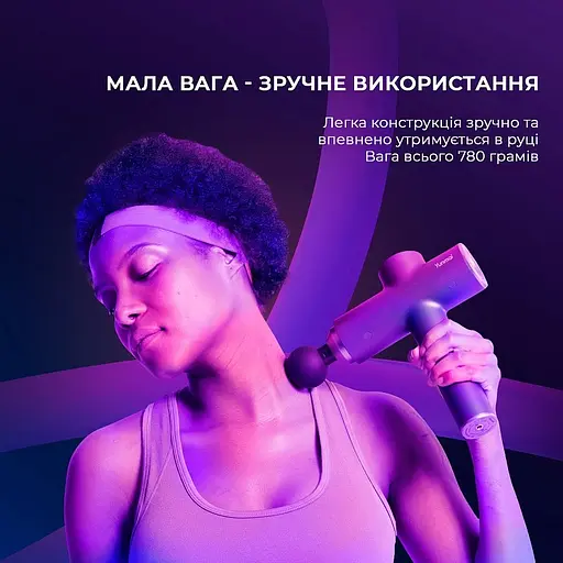 Перкусионный массажер Yunmai Massage Gun Prime 2 (YMFG-M418) - фото 11