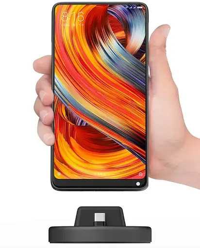 Зарядний пристрій для Xiaomi IQUNIX Panki Type-C Mobile Phone Charging Treasure Bracket Black - фото 5