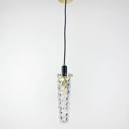 Удлиненный светильник со стеклянным рельефным плафоном | Line F | Арт. SGA8/1 - фото 5