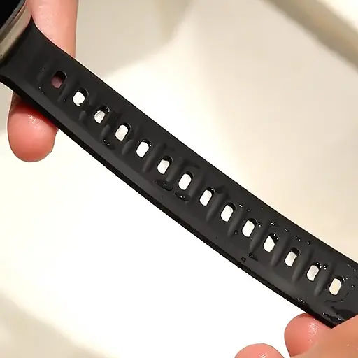 Ремешок BlueO Fluoro Rubber Sport для Apple Watch 42(ser.1-3)/44/45/46/49mm Black - фото 3