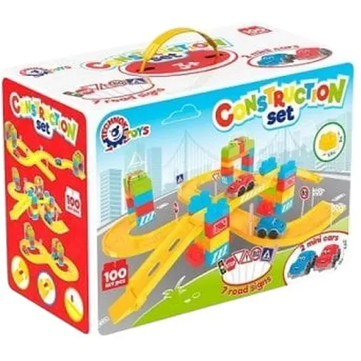 Конструктор ТехноК Автотрек (8324) 100 дет.