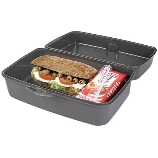 Ланчбокс Herevin Grey Big Lunch Box (161459-801)