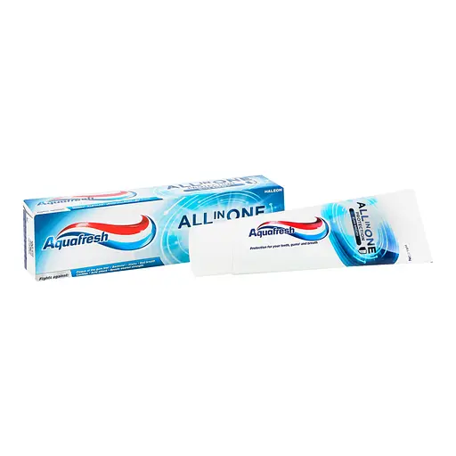 Уцінка. Паста зубна з фтором Aquafresh Protection Pure breath All in One 75 мл