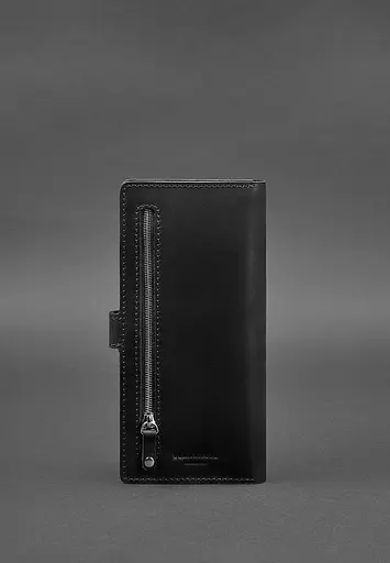 Кожаный Тревел-кейс (органайзер для документов) 6.0 черный Crazy Horse - фото 4