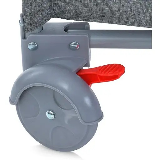 Манеж-кровать El Camino ME 1098 UNITY+ Gray 2 в 1 с пеленатором, колесами и аксессуарами - фото 5