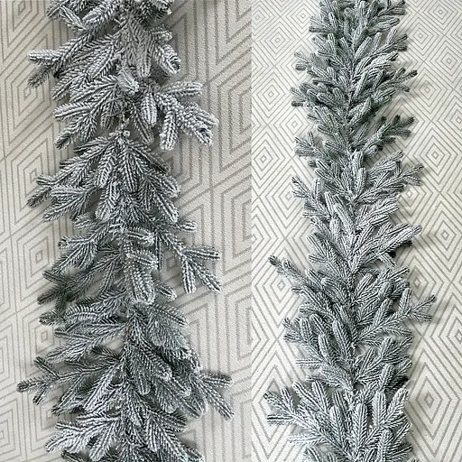 Гірлянда хвойна Hvoya Traditional лита засніжена 2 м - фото 2