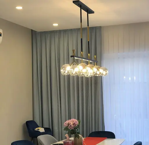 Видовжений дизайнерський світильник в стилі Лофт | Арт. ZL 1557/6 | Line F - фото 4