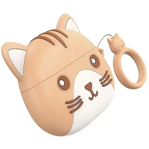 Наушники Hoco беспроводные EW46 TWS Хаки кот 6931474788863 - фото 1