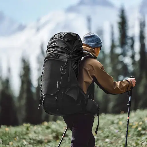 Рюкзак туристический Naturehike Helium CNK2450XB014  L 70 л черный  - фото 9