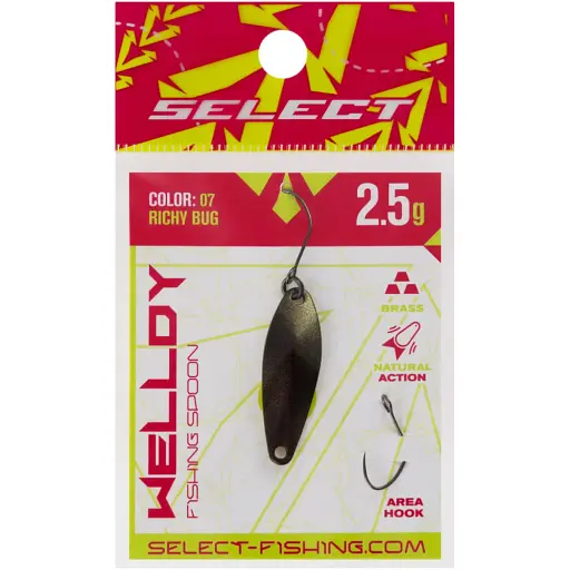 Блесна Select Welldy 2.5g 31mm #07 Richy Bug - фото 2
